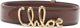 Chlo&eacute; Chlo&eacute; Iconic Leather Belt-Donna