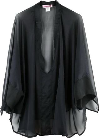 Sucrette Sucrette Silk Blouse - Black