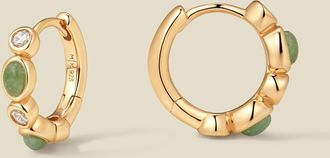 Made by Mary Aura Hoop Earrings