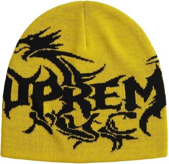 SUPREME FW26 Dragon Beanie Yellow SUP-FW26-2017-YEL