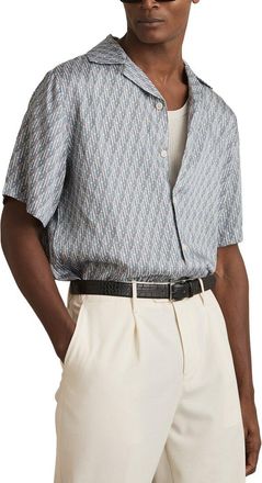 Reiss Relic Monogram Printed Shirt