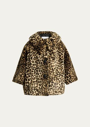 Givenchy Leopard-Print Faux-Fur Jacket
