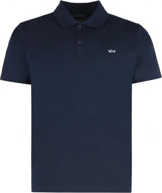 Paul & Shark Double cotton Pique polo shirt Size: 3XL, colour: NAV