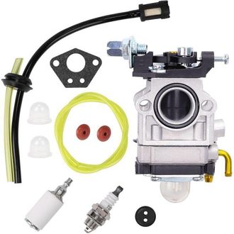 OEM Carburador Para Desbrozadoras De 52 Cc, 49 Cc Y 43 Cc. Incluye Kit Completo De Accesorios. Compatible Con Una Amplia Variedad De Cortac&eacute;spedes, Desbro
