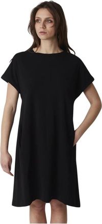 Alpha Studio Jersey Jurk - Dames - Korte kleedjes - Zwart - 2XL - Kleedjes