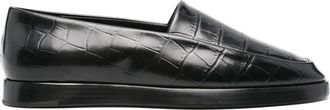 Fear of God Mocassini con effetto coccodrillo - Nero
