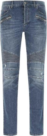 Balmain Slim Cut Denim Jeans, Waist Size 33