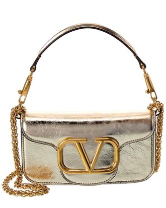 Valentino Vlogo Loco Small Leather Shoulder Bag