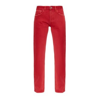 Isabel Marant Daya Regular Jeans - Dames - Jeans - Rood - Maat: S Katoen