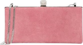 Jimmy Choo London Pre-owned Celeste Clutch - - Pre-owned - Donna - Rosa - ONE SIZE