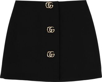 Gucci Miniskirt With Buttons