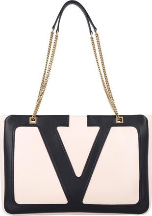Valentino Garavani Off White Viva Superstar Tote