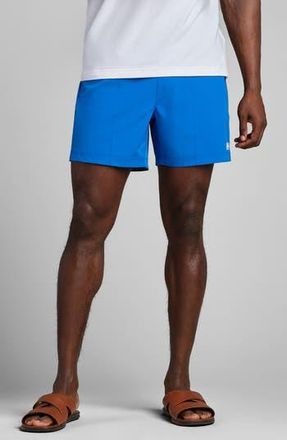 Rhone 5.5-Inch Water Repellent Swim Trunks in Electric Blue at Nordstrom Rack, Size Xx-Large