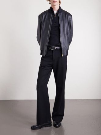 Paul Smith Merino Wool Half-Zip Sweater