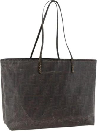 Fendi Pre-owned Tote Bags, female, Black, Size: ONE SIZE Pre-owned Vintage Tote Bag