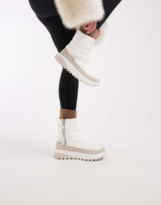 Columbia Snowtrot - Stivali medi bianchi-Bianco