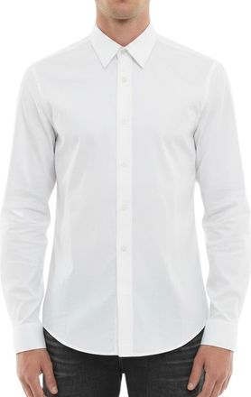 Diesel White Slim Solid Shirt