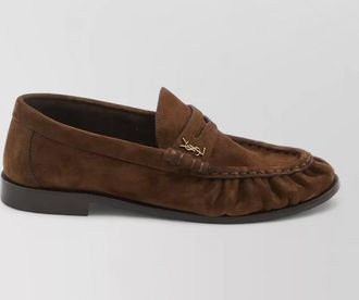 Saint Laurent leather loafers