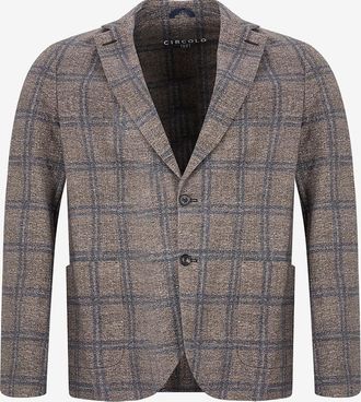 Circolo 1901 Karierter Jacquard-Blazer