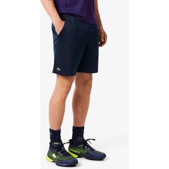 Lacoste Drawstring Jersey Shorts in Navy Blue at Nordstrom, Size 3