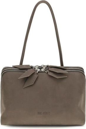 The Attico Bolso de Hombro de Cuero - Bags - Mujer - Gris - ONE SIZE