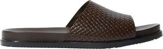 Scarosso Tito Sandalen - Heren - Sandalen - Bruin - 41 EU - Leer - Schoenen