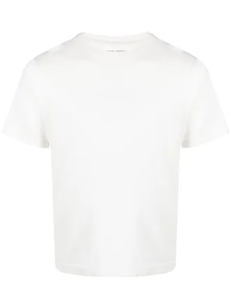 Extreme Cashmere round-neck cotton-cashmere T-shirt - White
