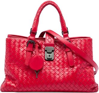 Bottega Veneta Pre-owned Bottega Veneta Small Nappa Intrecciato Roma Satchel Ladies GFCVLC42S5DCGNPU