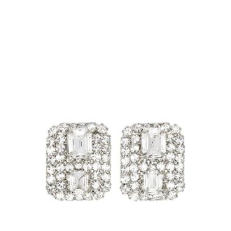 Jennifer Behr Earrings, female, Gray, Size: ONE SIZE 50Ra140 Cryst