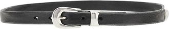 Our Legacy Leather belt Man 100