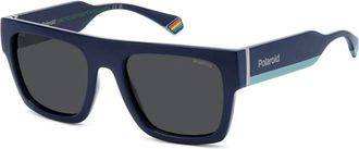Polaroid Sunglasses, unisex, Blue, 54 MM, 6224/S/X Sunglasses