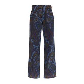 Etro Jeans Broek - Dames - Loose Fit Jeans - Veelkleurig - W30 - Katoen - Jeans