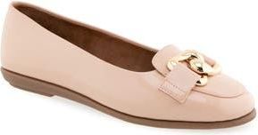 Aerosoles Bell Chain Bit Flat in Cipria Patent Faux Leather at Nordstrom Rack, Size 6.5