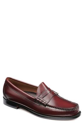 G.H. Bass & Co. Weejuns Larson Leather Penny Loafer in Wine at Nordstrom, Size 10.5