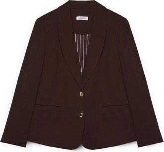 Fiorella Rubino Blazers - Dames - Blazers - Bruin - 7XL - Jassen