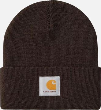Carhartt Work in Progress Acrylic Watch Hat Short - Tobacco - Brown - Size: ONE size