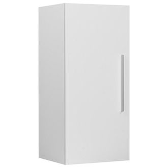 Beliani Mueble De Ba&ntilde;o Blanco 3 Estantes 88 X 40 X 35 Cm Almacenamiento Moderno Minimalista Bilbao