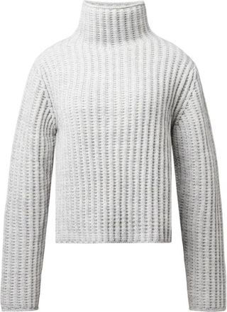 Drykorn Arwen Turtleneck - Dames - Coltruien - Grijs - XL - Wol - Truien & Vesten
