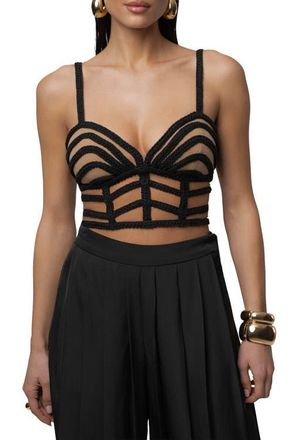 JLUXLABEL Serenity Bay Top in Black at Nordstrom, Size Small