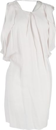 Acne Studios Mouwloze jurk tot op de knie van Acne Studios in witte viscose