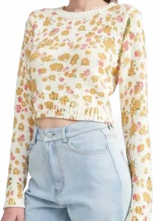 Emory Park Everly Open Back Sweater In Multi