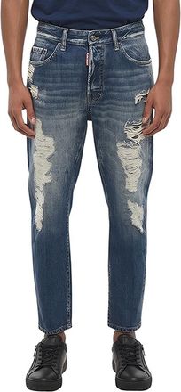 Dsquared2 Blue Mid Rise Jeans