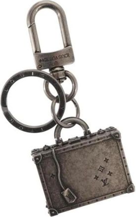 Louis Vuitton Pre-owned Accessories, female, Gray, Size: ONE SIZE Pre-owned Metal Key-holder