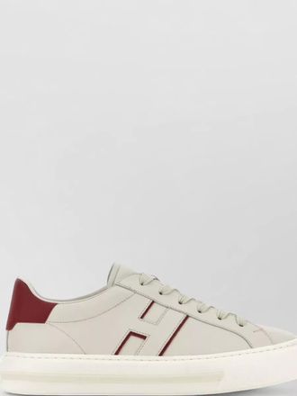 Hogan silk and nylon low-top sneakers
