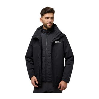 Jack Wolfskin Heren, Sport, Zwart, Maat: L Wol