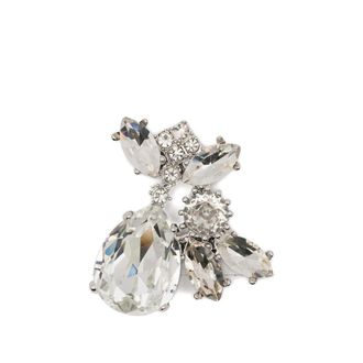 Self Portrait Crystal-embellished Cluster Earrings