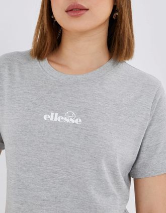 Ellesse Womens Svetta Tshirt - Grey Marl - Size: 14