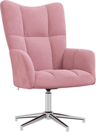 vidaXL Sill&oacute;n De Relax De Terciopelo Rosa Vidaxl