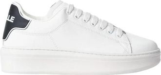 Ga&euml;lle Paris Witte sneakers voor heren - Heren - Sneakers - Wit - 46 EU - Schoenen