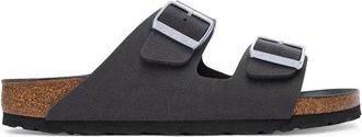 Birkenstock Arizona - Heren - Sandalen - Grijs - 40 EU - Leer - Schoenen